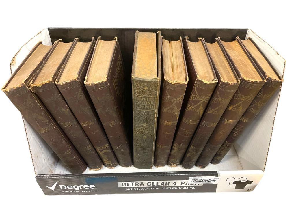 The Works of Edward Bulwer Lytton and the Selling Compass by H.B. Aldeman Inc (1 of 8)