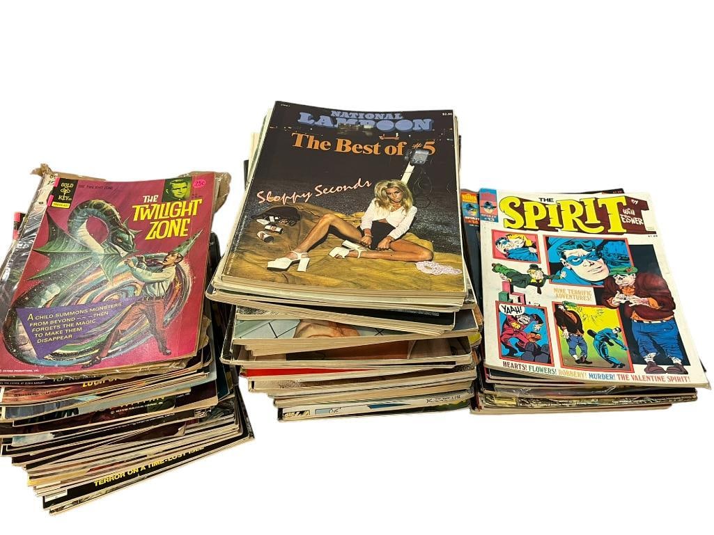 Mixed lot of Golden Key comics, National Lampoon, Conan and more (1 of 5)