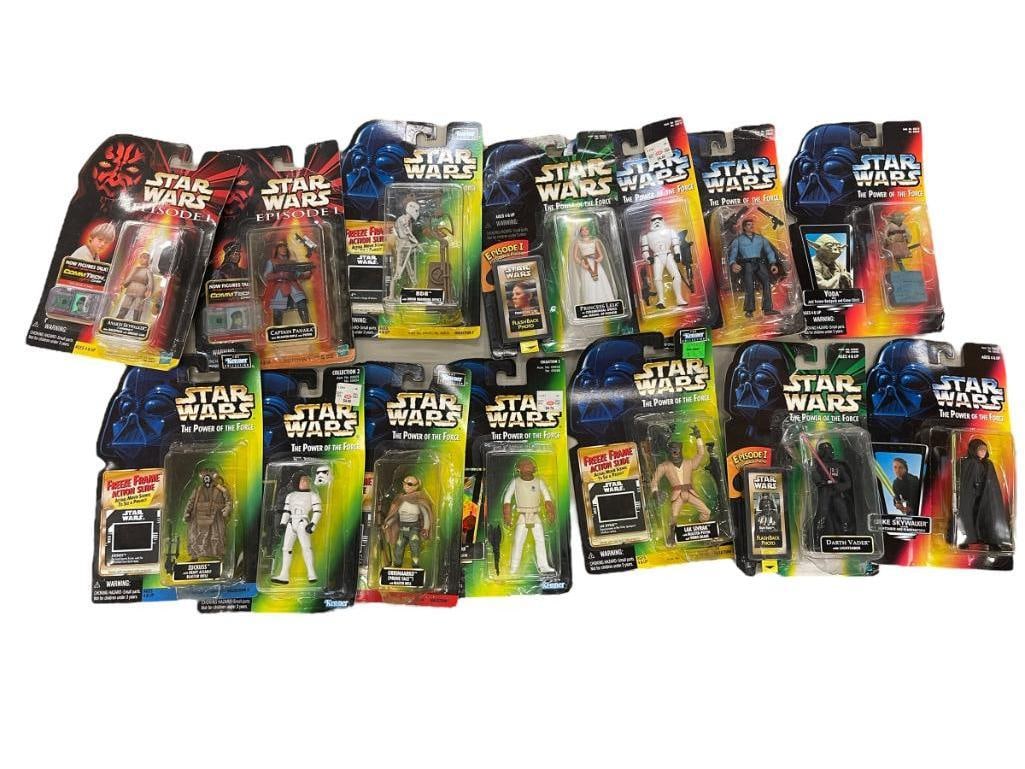 Mixed lot of Star Wars Power of the Force figures and more (1 of 7)
