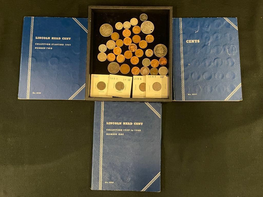 Mixed group of U.S. Indian Head, Lincoln cents and more (1 of 6)