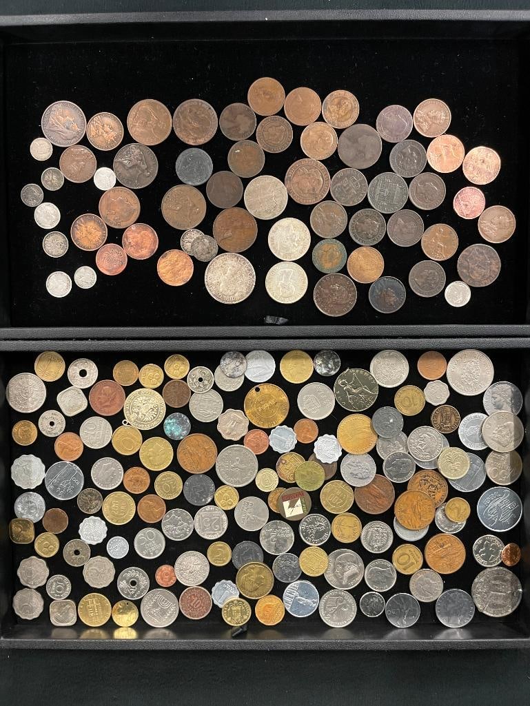 Mixed group of foreign coins, tokens and more (1 of 5)