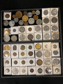 Group of Great Britain Death Medals, tokens and more