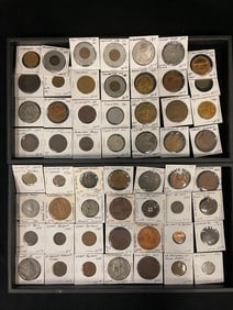 Coronation tokens, Lucky Pennies, NY Worlds Fair, Brothel tokens and more