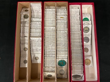 Large group of drink tokens, Great Britain co-op tokens and more