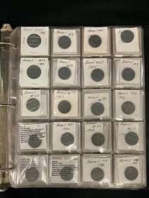 Group of telephone tokens and more