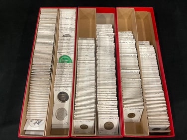 Large group of transit tokens, drink tokens and more