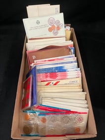 Mixed group of U.S. uncirculated mint sets and more