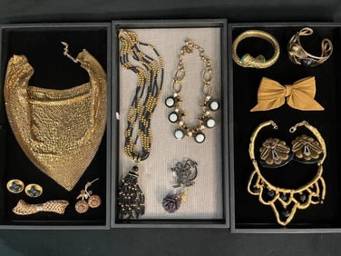 Costume jewelry by Vendome, Bettina Von Walker, pins, necklaces and more