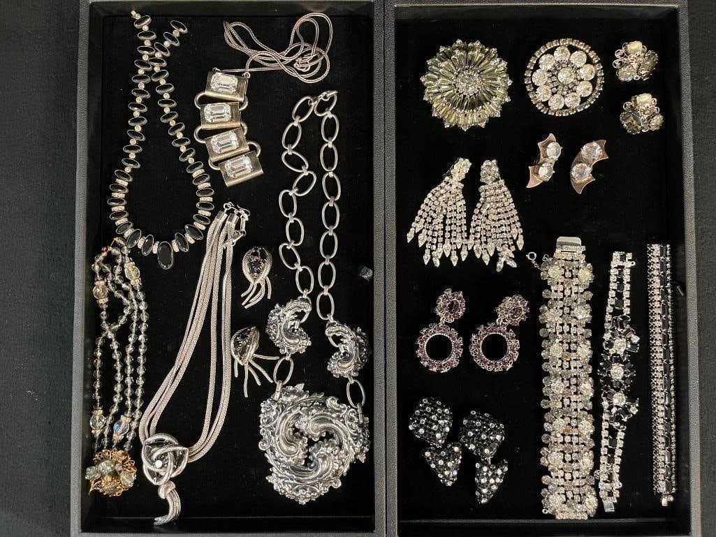 Costume jewelry by Hattie Carnegie, Bellini by Formart, pins, bracelets and more (1 of 11)