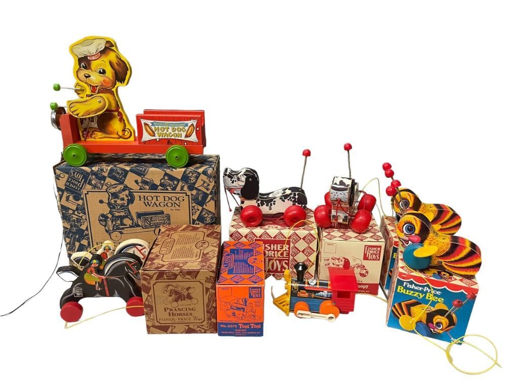 Group of Fisher Price Toys including Snoopy, Buzzy Bee and more (1 of 6)