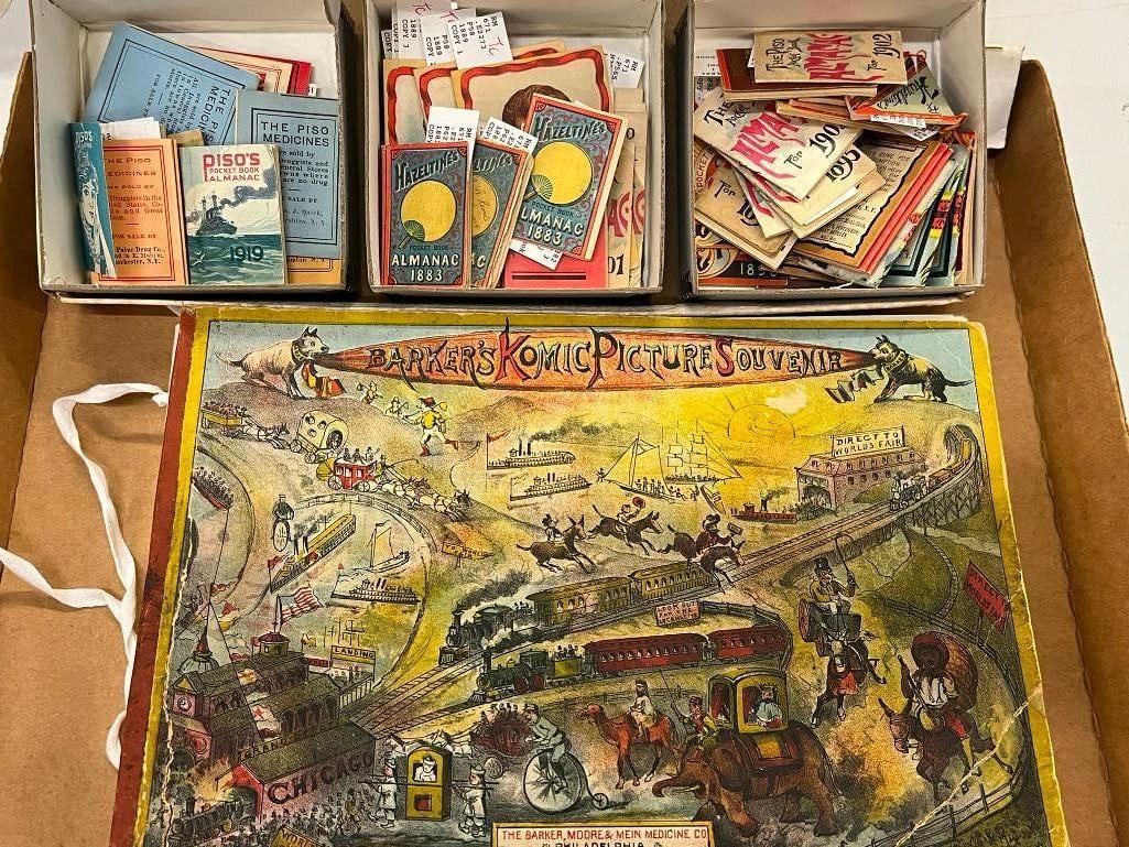 Barker's Komic Picture Souvenir and group of mini Pocket Books (1 of 5)