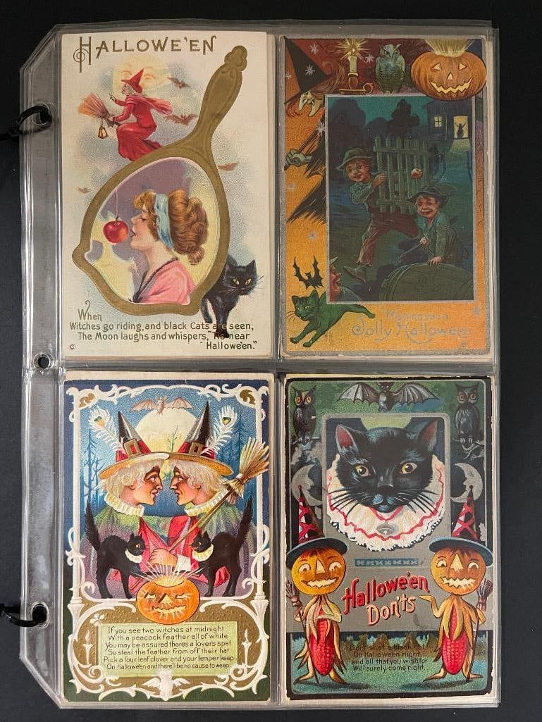 Group of early Halloween postcards (1 of 4)