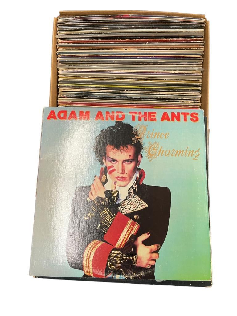 Group of vintage record albums and singles including Mick Jagger, Cat Stevens and more (1 of 10)