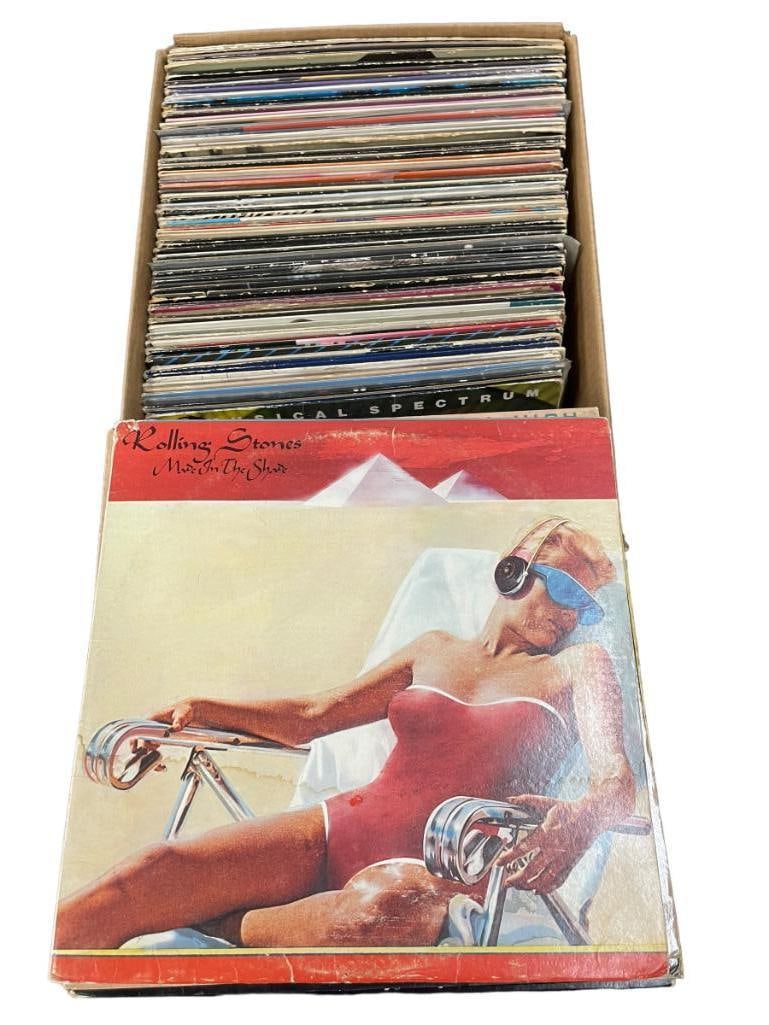 Group of vintage record albums and singles including Peaches and Herb, Taylor Dayne and more: Group of vintage record albums including Peaches and Herb, Taylor Dayne and more. Approx. 95 pieces.