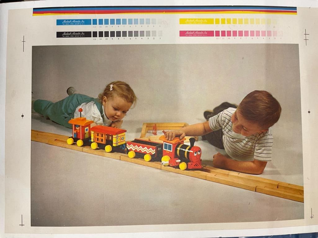 1956-1970 original Fisher Price photoshoot negatives (1 of 9)