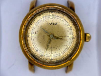 18k gold Gubelin watch: 18k gold Gubelin watch
