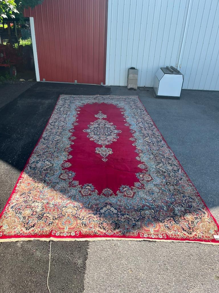 Antique Persian Kirman rug (1 of 10)