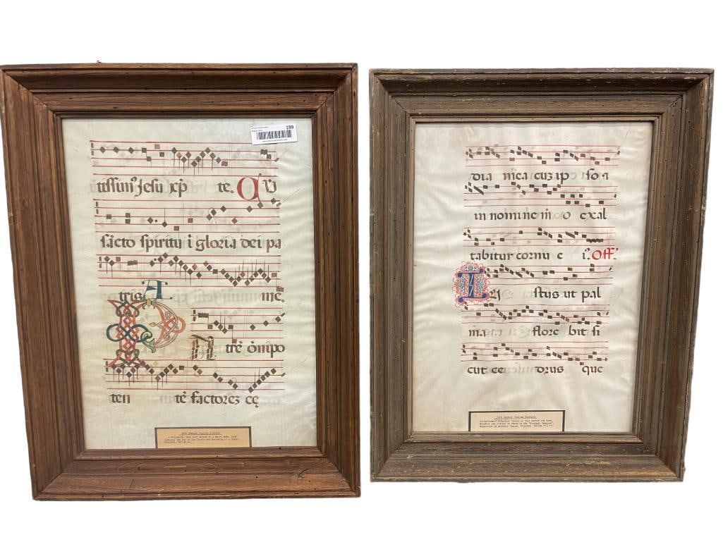 Original 15th and 16th century Italian Gradual on Vellum (1 of 5)