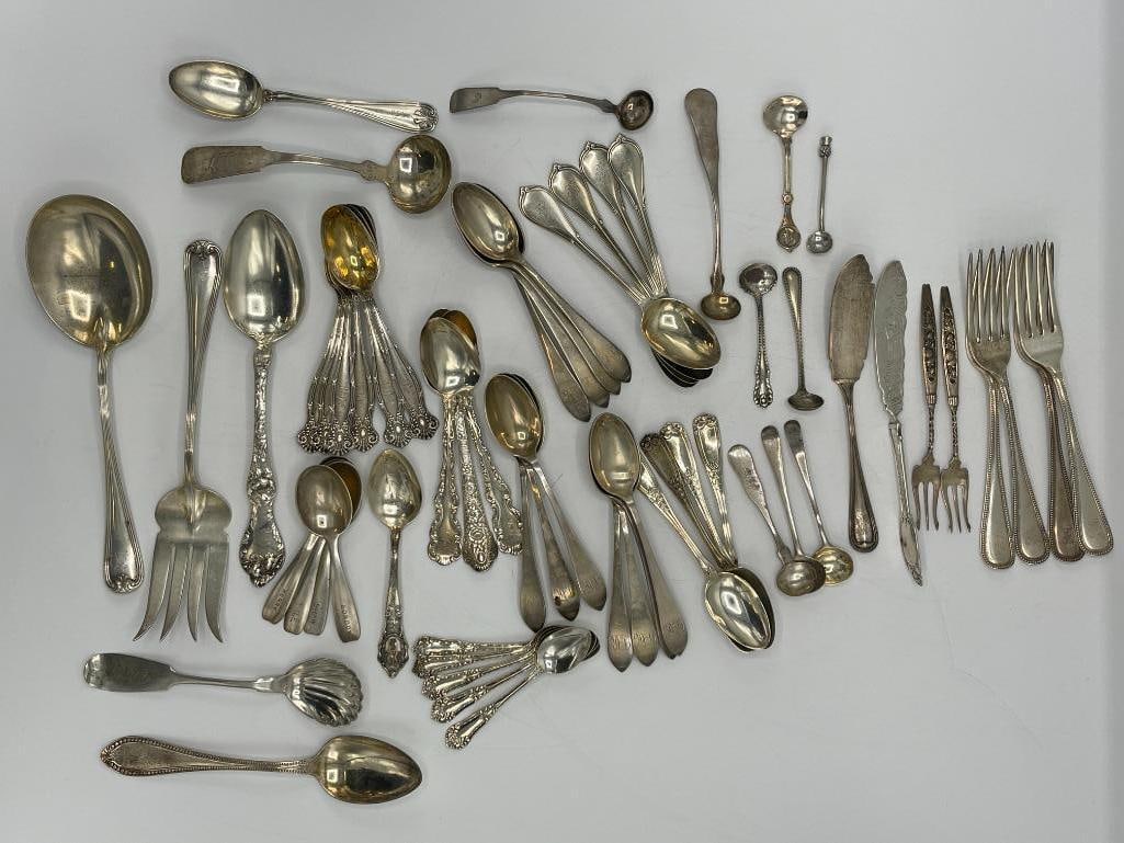 Sterling forks, spoons and more (1 of 11)