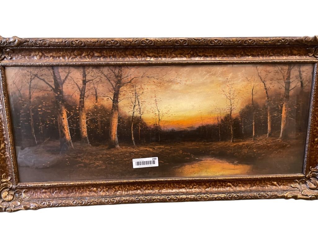 Pastel of an Autumn Sunset (1 of 3)