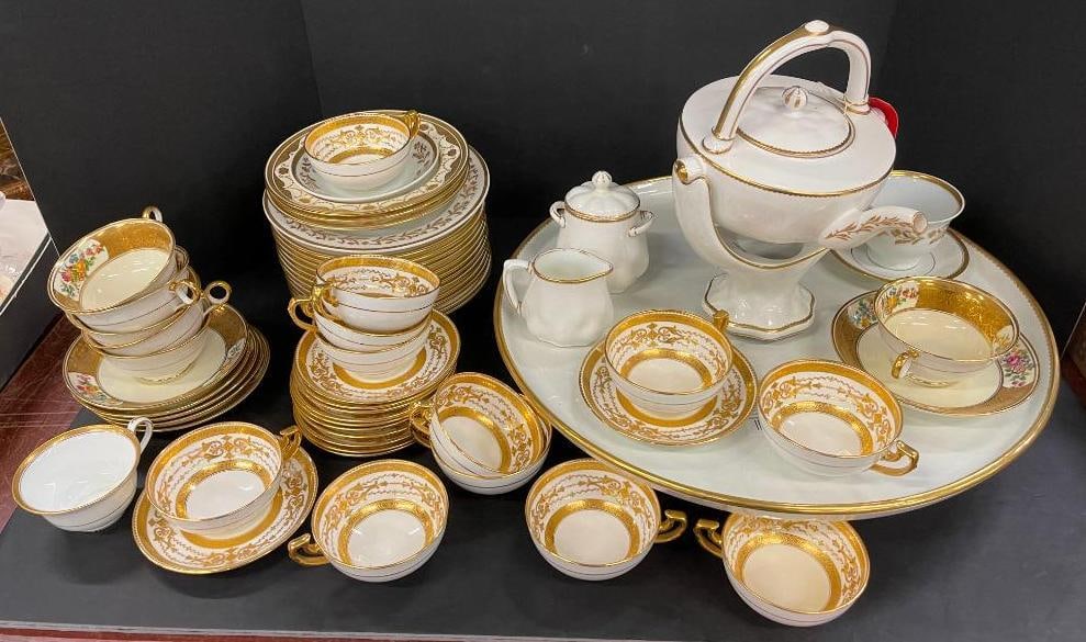 Large group of dishes, Mintons, Booths, Royal Copenhagen and more (1 of 14)