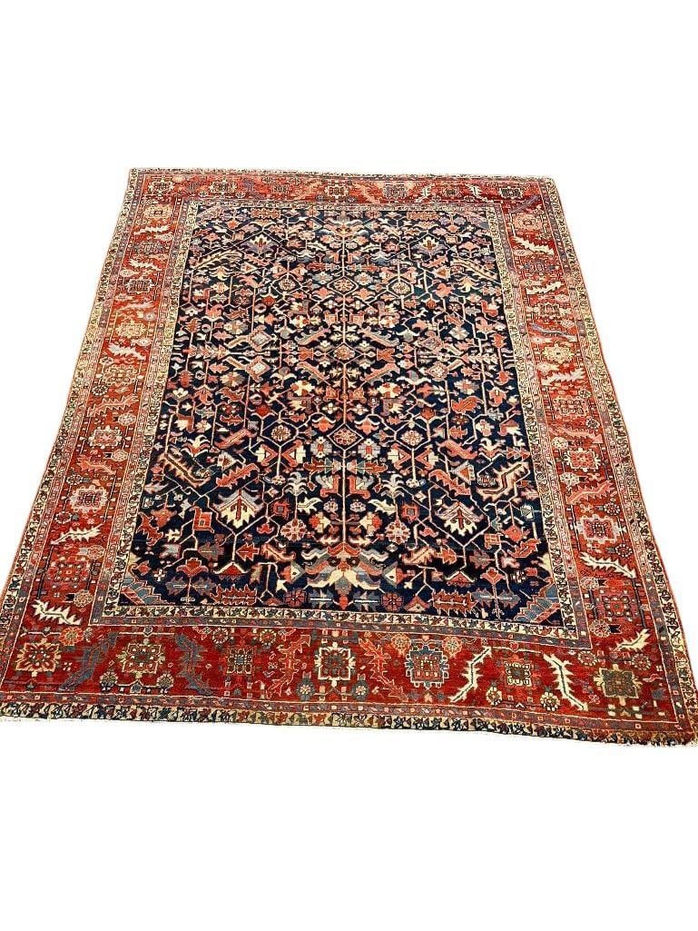 Persian Heriz rug c. 1920 (1 of 11)