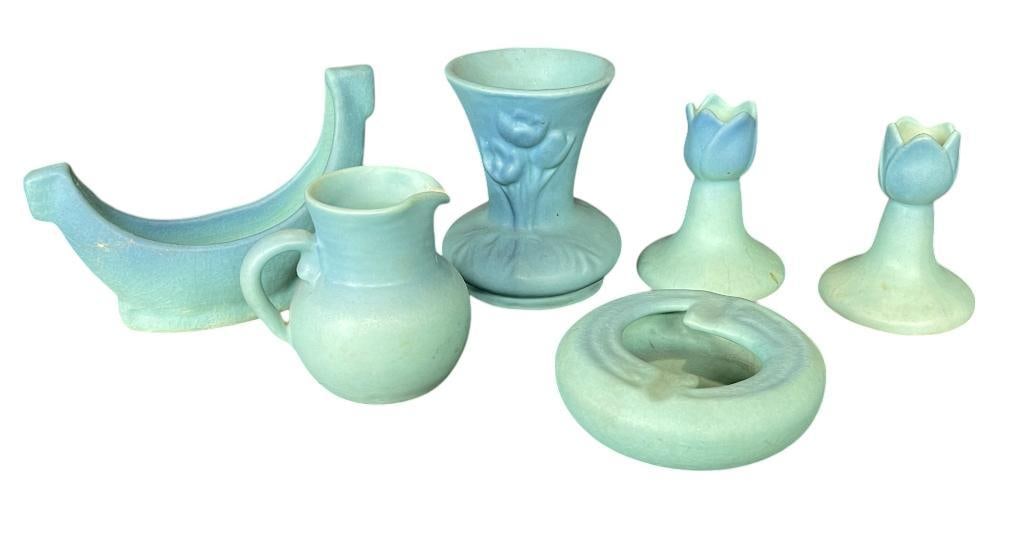 Group of Van Briggle pottery (1 of 18)