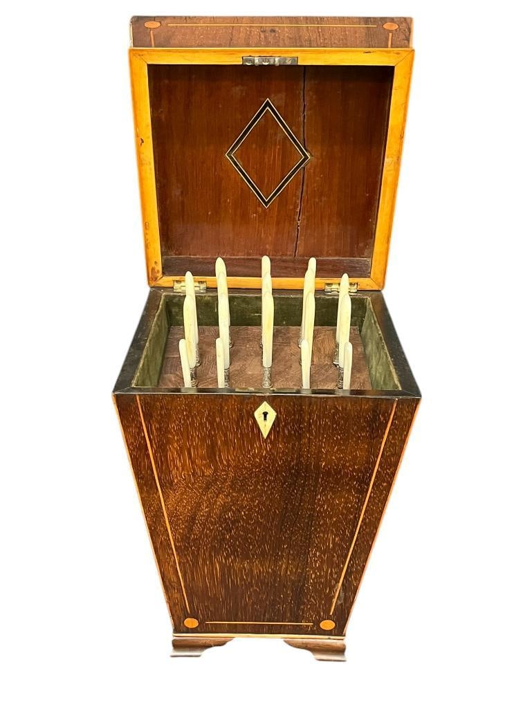 Sheraton Knife box with Inlay (1 of 12)