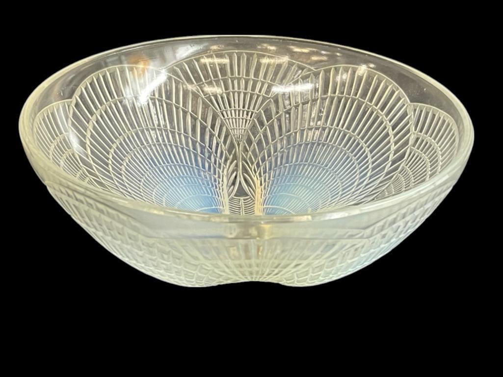 Rene Lalique signed Seashell Design Coquilles Bowl (1 of 6)