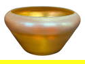 L.C. Tiffany signed and numbered Favrile Bowl