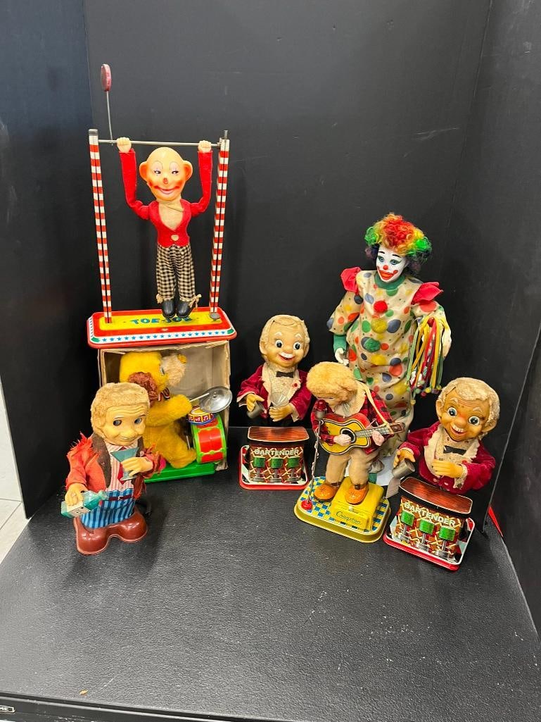 Vintage Alps Rock N Roll Monkey Playing Guitar