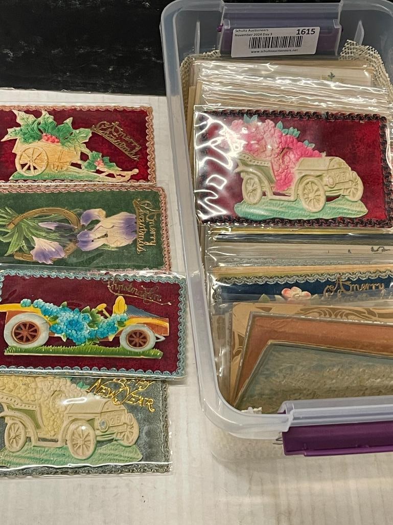 Group of Wonderful Antique Christmas Postcards (1 of 5)