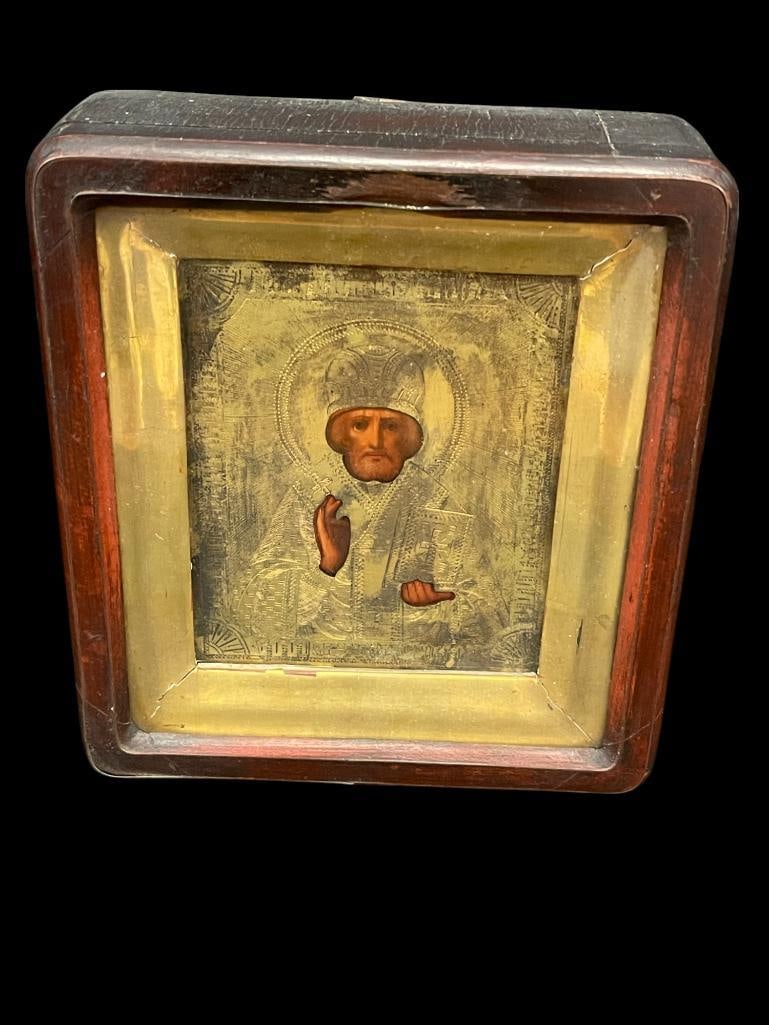 Greek Religious Icon, Framed (1 of 8)