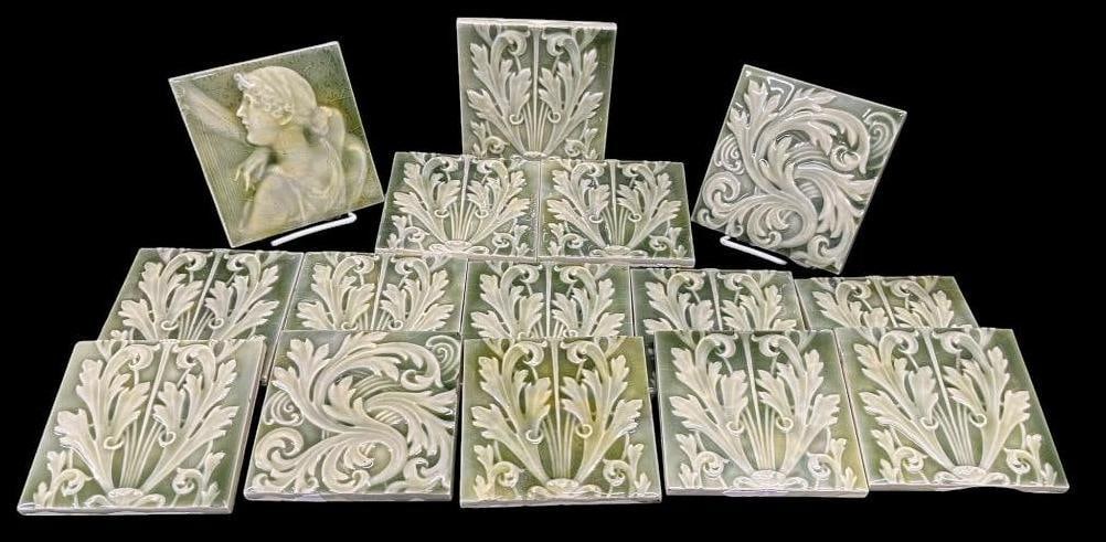 15 Art Tiles from Beaver Falls PA (1 of 12)