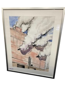 Catherine B. Parker Watercolor - Steam Vents