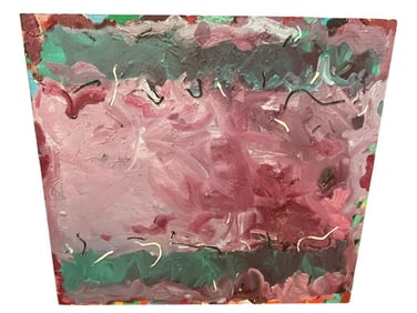 Robert Lyall Flock Oil on Canvas