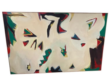 Robert Lyall Flock Oil on Canvas Phantom