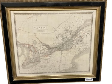 Antique Map of Canada by John Johnstone