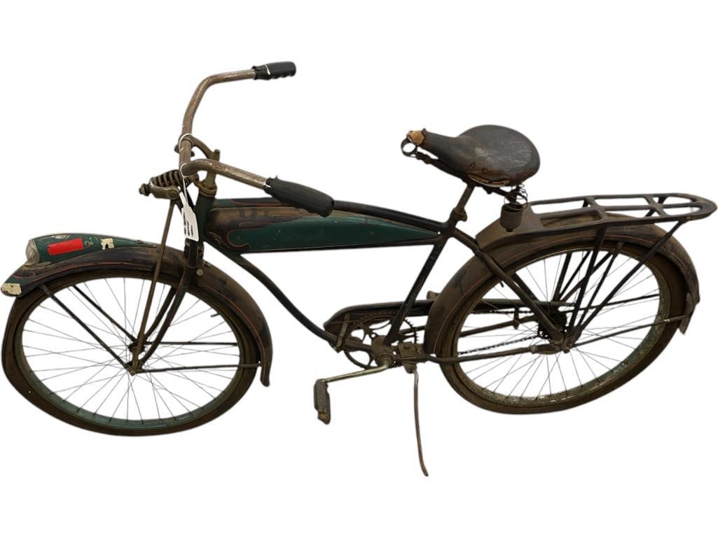 Champion Art Deco Bicycle: Champion Art Deco Bicycle. Approx. 67 x 36 inches.