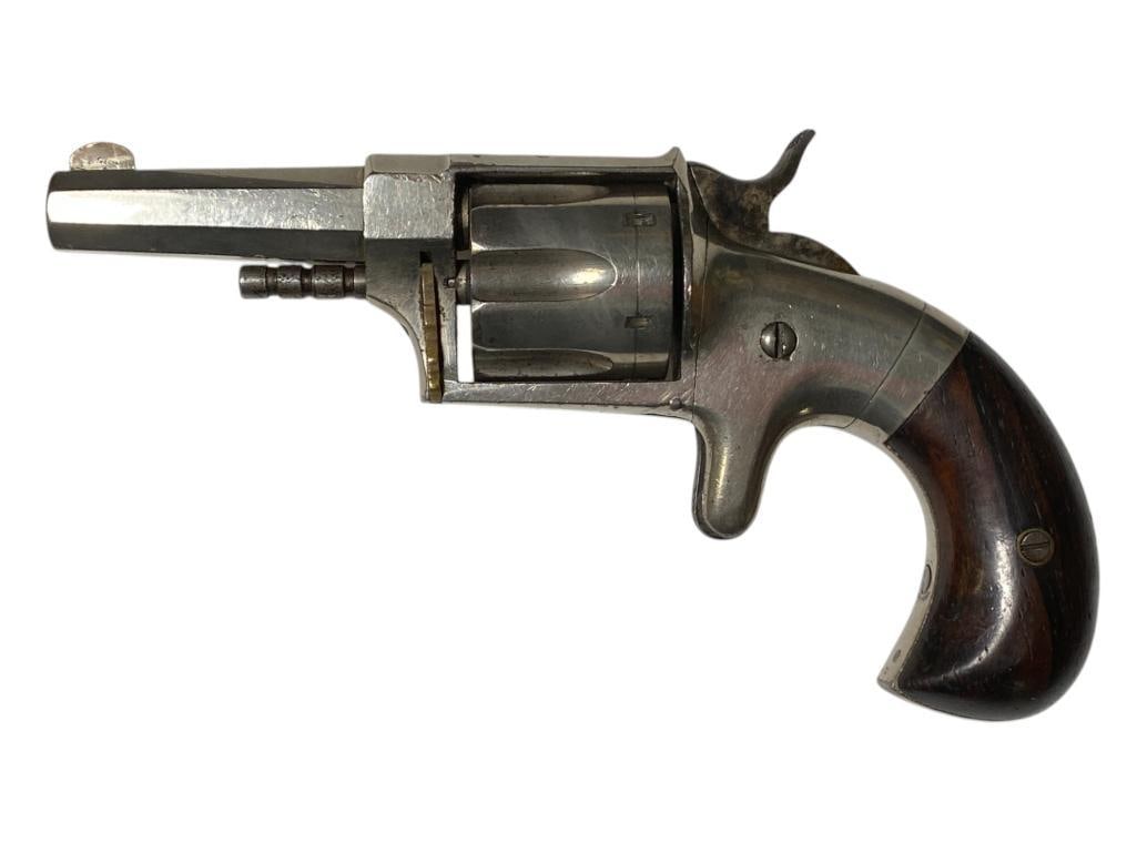 Hopkins & Allen XL #3 Antique Revolver: Hopkins & Allen XL #3 Antique Revolver Serial #50 with 2.5" barrel