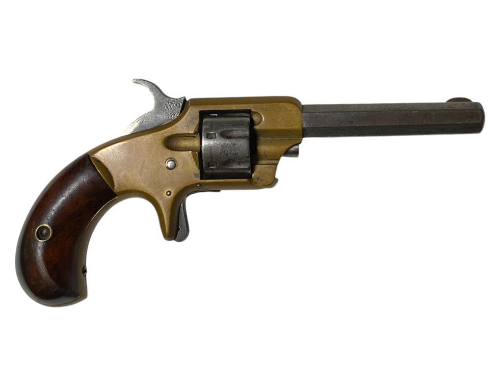 Whitneyville Armory Antique Black Powder Revolver: Whitneyville Armory Antique Black Powder Revolver Serial #4788 with 3 1/8" barrel