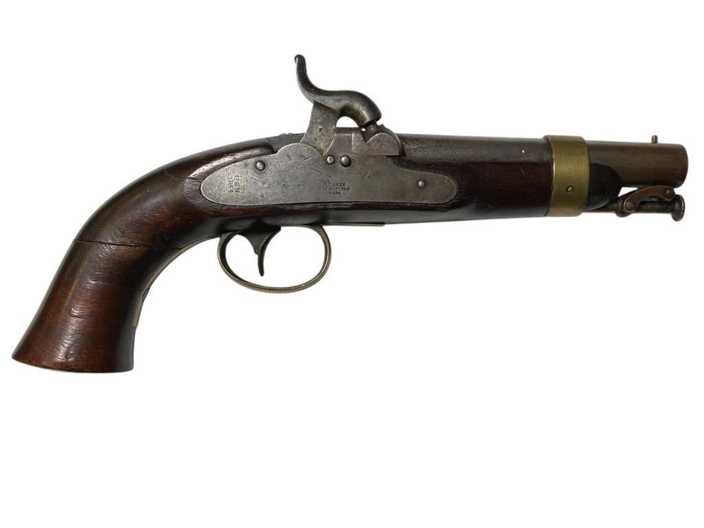 MP Ames Model 1842 US Navy Antique Percussion Pistol: MP Ames Model 1842 US Navy Antique Percussion Pistol