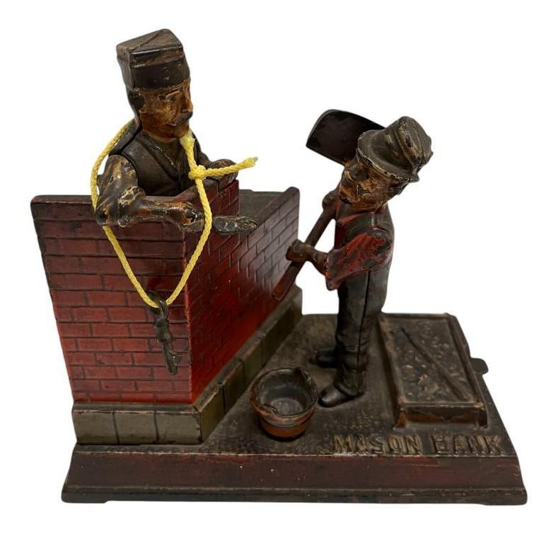 Rare Mason Mechanical Bank (1 of 10)