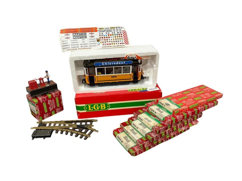 LGB Lehmann Trolley Model 2035, Track and more (1 of 6)