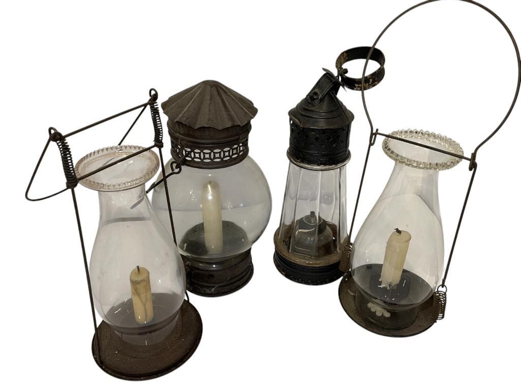 Group of 4 Early Lanterns (1 of 4)