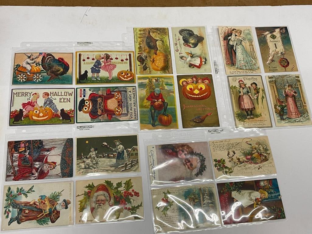 20 Holiday Postcards Halloween, Christmas and more (1 of 7)