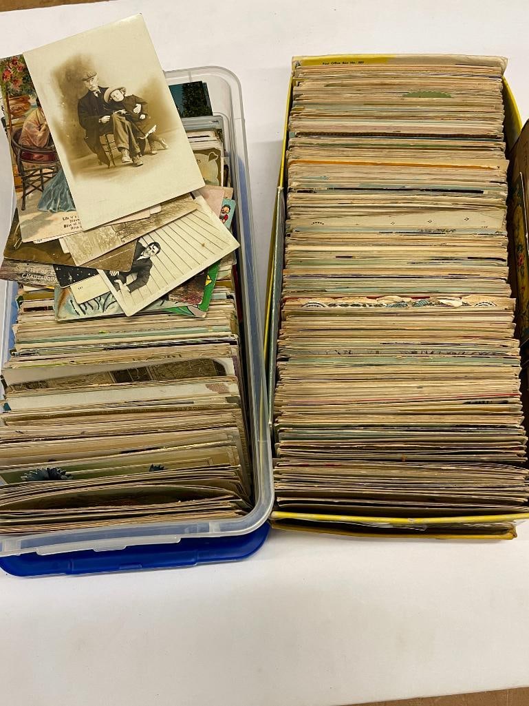 Approx. 400 Postcards, Travel, Holiday, Real Photo and more (1 of 12)