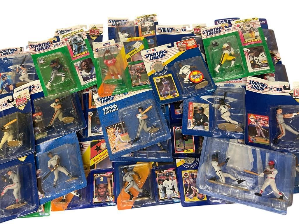 Group of Starting Lineup Baseball and Football Figures (1 of 8)