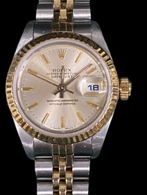 Rolex Oyster Perpetual Datejust Ladies Watch Model 69173