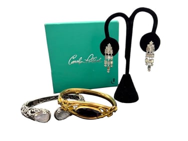 Carolyn Pollack Sterling Silver and Quartz Cuff and more